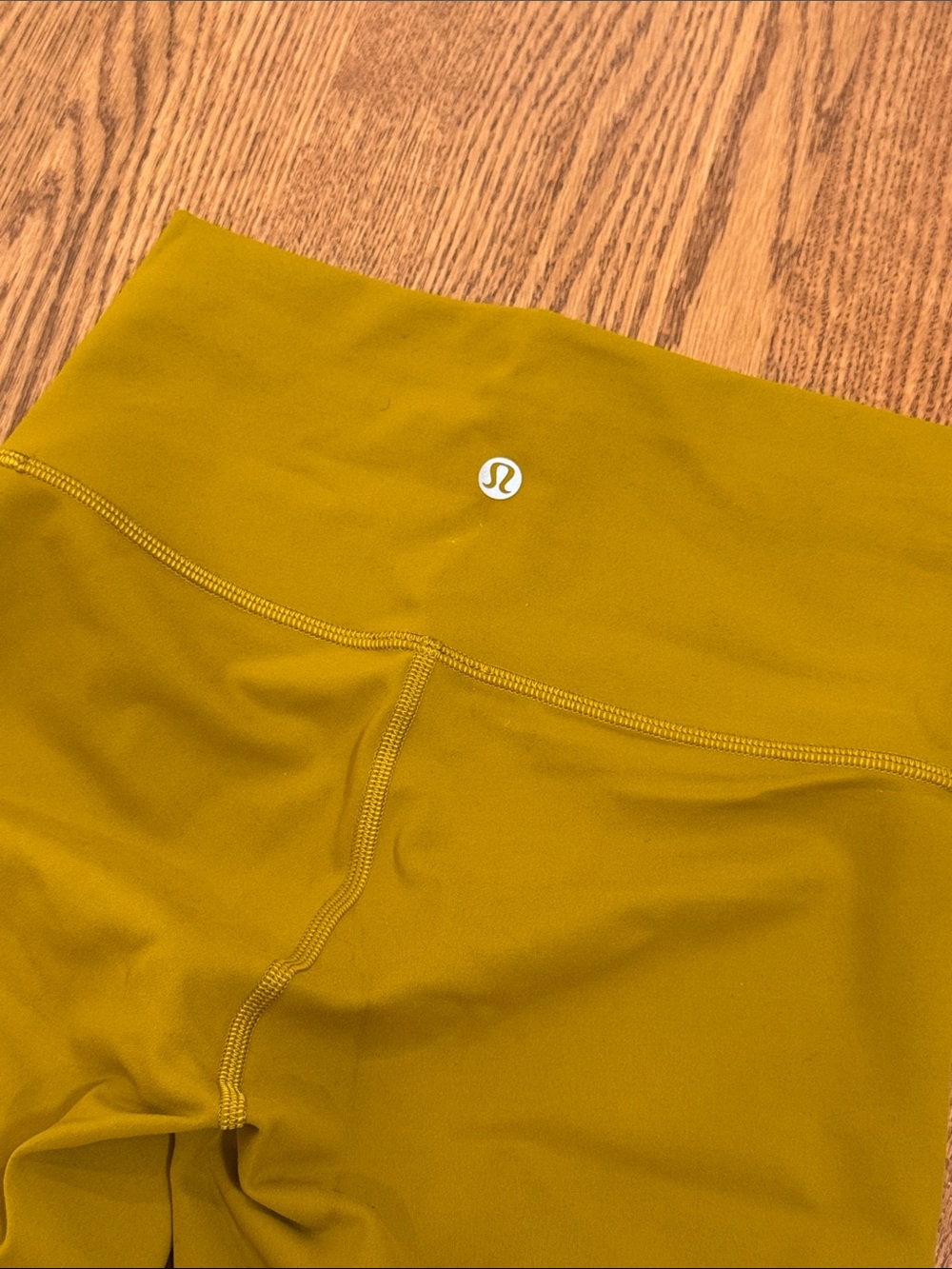 lululemon athletica High-Rise Bike Shorts in golden spice. - Picture 2 of 4